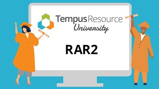 Creating a Resource Allocation Report 2 RAR2 in Tempus Resource [upl. by Nelyag]