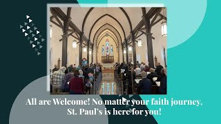 June 30 2024  10 am  St Paul’s Holy Eucharist Worship Service [upl. by Orteip]