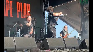 The Dillinger Escape Plan  Sugar Coated Sour Live at No Values Fest 6824 FROM THE RAIL [upl. by Sarene]