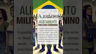 Alistamento Militar Feminino [upl. by Vassar]