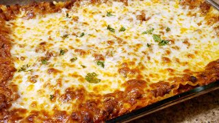 Homemade Lasagna Recipe  Easy amp Delicious  The simple way [upl. by Uball]