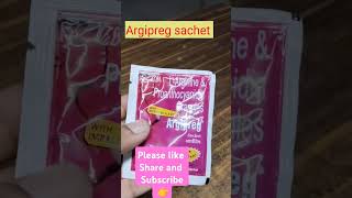 Argipreg sachet uses in hindi  use in pregnancy  body building  joint elasticity  blpharmacy [upl. by Enialem541]