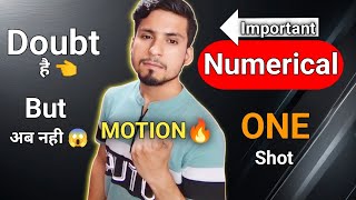 Most Important Numerical 🔥  MOTION  Class 9  Physics physics numerical science [upl. by Tadich]