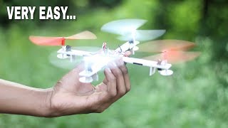 How To Make A Drone At Home flying quadcopter [upl. by Ynnob]