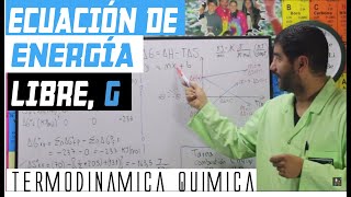 6Termodinámica Química 70 Ecuación de Energía Libre G [upl. by Nerradal]