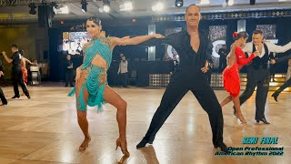 Professional American Rhythm  Semi Final I Cross Country Dance Championships 2022 [upl. by Tshombe201]