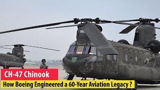 CH 47 Chinook How Boeing Engineered a 60 Year Aviation Legacy  aircraft helicopter [upl. by Remle]