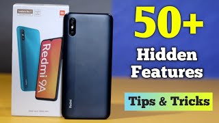 Redmi 9A Top 50 Hidden Features  Redmi 9A Tips amp Tricks in Hindi [upl. by Leinoto]