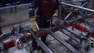 How to MIG Weld a Chassis SubFrame and Lower Clip [upl. by Chancelor]