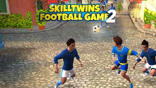 SKILLTWINS FOOTBALL GAME 2 Android  iOS Gameplay Video  First Levels and Tricks [upl. by Ilera534]