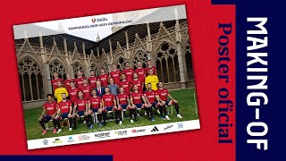 📸 Así se realizó la fotografía del poster oficial de la temporada 202324  Club Atlético Osasuna [upl. by Mathia]