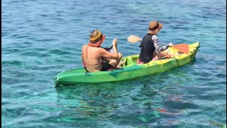 livorno summer italy THE CRYSTAL CLEAR WATER  In The ISLAND OF LIVORNO ITALY [upl. by Inavihs]