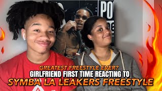 IS THIS THE BEST FREESTYLE EVER SYMBA LA LEAKERS FREESTYLEREACTION [upl. by Adnilemre749]