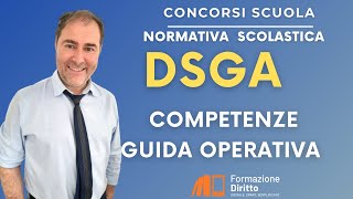 DSGA Le competenze  guida operativa [upl. by Alket]