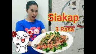 Cara Masak Ikan Siakap 3 Rasa  Resepi Ikan Siakap Tiga Rasa  Paling digemari ramai [upl. by Courtney]