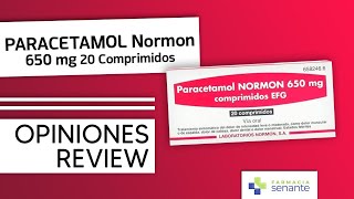 PARACETAMOL Normon 650 mg 20 Comprimidos 💚 Prospecto Paracetamol Normon 🍀 FARMACIA SENANTE [upl. by Eillim349]