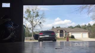 Ghost Cam Roush Exhaust 2016 Mustang Gt [upl. by Niuqauj]