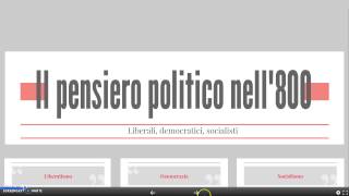 Il pensiero politico dell800 [upl. by Alohs]