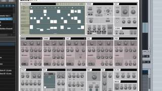 Using Reaktor to make your own Techy Drum Loops Minimal Tech House [upl. by Aremaj231]