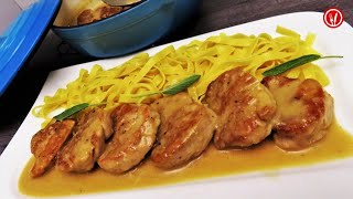 🆘 Ideja za Ručak  Medaljoni u Kremastom Umaku  Lunch Ideas  Creamy Pork Tenderloin Medallions [upl. by Rollo291]