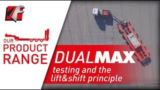 FAYMONVILLE DualMAX  Testing and the liftampshift principle widening under load [upl. by Namwen]