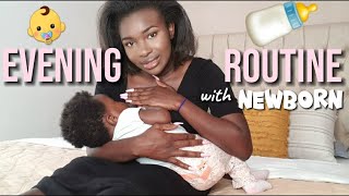 NIGHT ROUTINE WITH A NEWBORN  Evening Routine for New Mums from a Mum of 2 [upl. by Egidio]