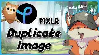 Duplicate Image in Pixlr 2024  Guide Glimpse [upl. by Selokcin]