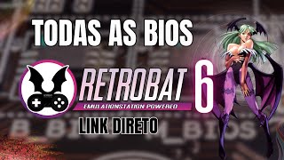 Todas as Bios Retrobat V6  Retrobat 6 BIOs Full Pack multijogos emuladores bios retrobat [upl. by Turne205]