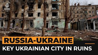 Video shows what’s left of Ukrainian battleground city of Avdiivka  Al Jazeera Newsfeed [upl. by Leduar875]