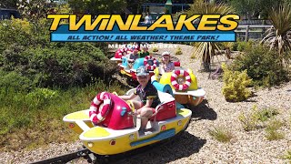 A visit to TWINLAKES Theme Park with Jenson and Amelia [upl. by Komarek]