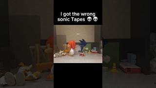 The shin sonic tapes 💀💀 shorts sonic tails [upl. by Zelde]