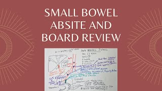 Small Intestine ABSITE and Board Review [upl. by Tem]