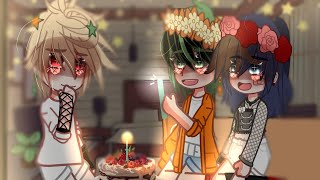 •KacchanSmile •BkDk• BakuMari siblings Au •Angst a bit •Happy Birthday Bakugo• [upl. by Konyn]