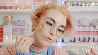 ASMR Japanese Inspired Makeup Application Soft amp Cozy  For Sleep Anxiety amp Relaxation [upl. by Pepito]