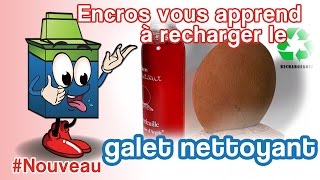 Comment Recharger Un Galet Nettoyant Encre sur les Mains Encros [upl. by Enitsugua]