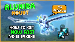 How to Get Alunira Mount The MOST Efficient Farm for Crackling Shards  TWW [upl. by Adiaros78]