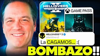 😮 ¡GRAN JUEGO AAA en XBOX GAME PASS 🔥 PROBLEMAS en HELLDIVERS 2 💣 HELLBLADE 2 XBOX CALLA BOCAS [upl. by Airotal32]