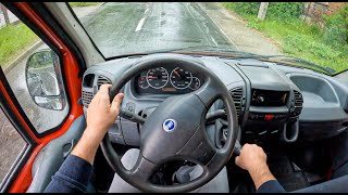 2002 Fiat Ducato II 20 JTD 84HP  POV Test Drive 1199 Joe Black [upl. by Eelirrem194]