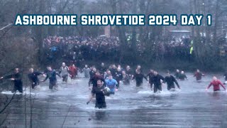 Ashbourne Shrovetide football 2024 raw footage  Day 1  13th February [upl. by Geerts]