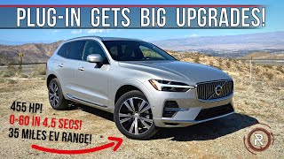 The 2022 Volvo XC60 Recharge Extended Range Is A Nicely Upgraded PHEV Luxury SUV [upl. by Frost811]