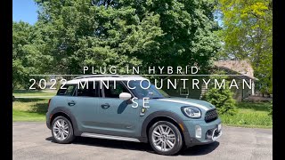 2022 MINI Cooper Countryman SE Plugin Hybrid PHEV in Sage Green HD 1080p [upl. by Elicul]