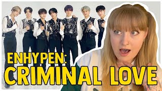 first time reaction to ♡ ENHYPEN엔하이픈 criminal love special stage ♡ [upl. by Crane]