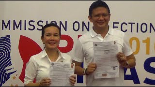 Poe Escudero file COCs pledge nurturing gov’t [upl. by Emixam]