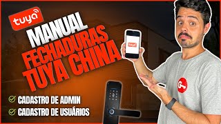 Manual Fechadura Inteligente WiFi TUYA [upl. by Pantia]