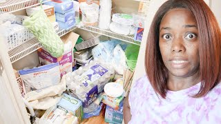 EXTREME Pantry TRANSFORMATION Declutter and MAKEOVER [upl. by Dilaw237]