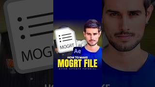 How To Create Premiere Pro Mogrts Template In After Effects shorts [upl. by Hyatt422]