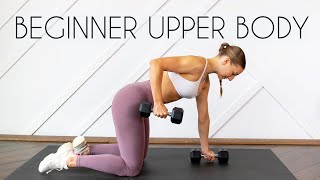 20 MIN COMPLETE UPPER BODY WORKOUT  Beginner Friendly [upl. by Corrine]