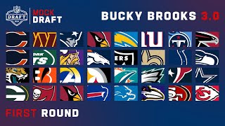 2024 FULL First Round Mock Draft Bucky Brooks 30 [upl. by Leumel]