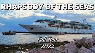 Rhapsody of the Seas 2023 Cruise Ship Tour [upl. by Liew]