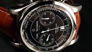 Carl FBucherer Manero Flyback  премьера Baselworld2018 [upl. by Alyosha]